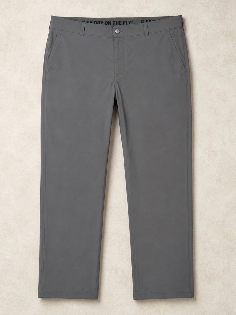 Duluth Trading Co Men’s 42x32 Flex Dry on the Fly Pants Gray Relaxed Fit